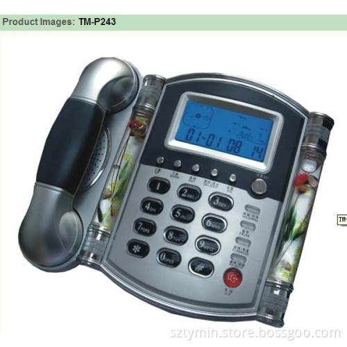 LCD digital display retro style antique phone